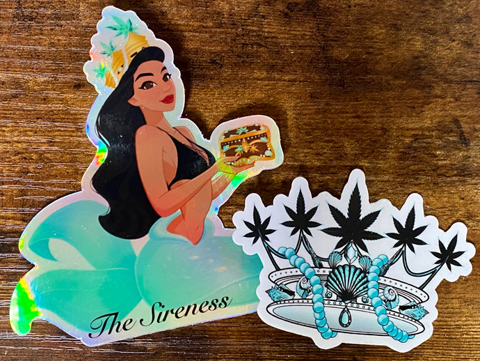 Sireness Stickers (2 pack)